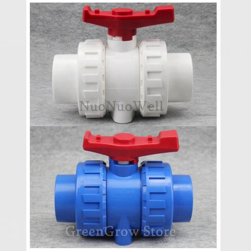 Float Ball Valve - 1pc 20~63mm PVC Ball Valve Aquarium