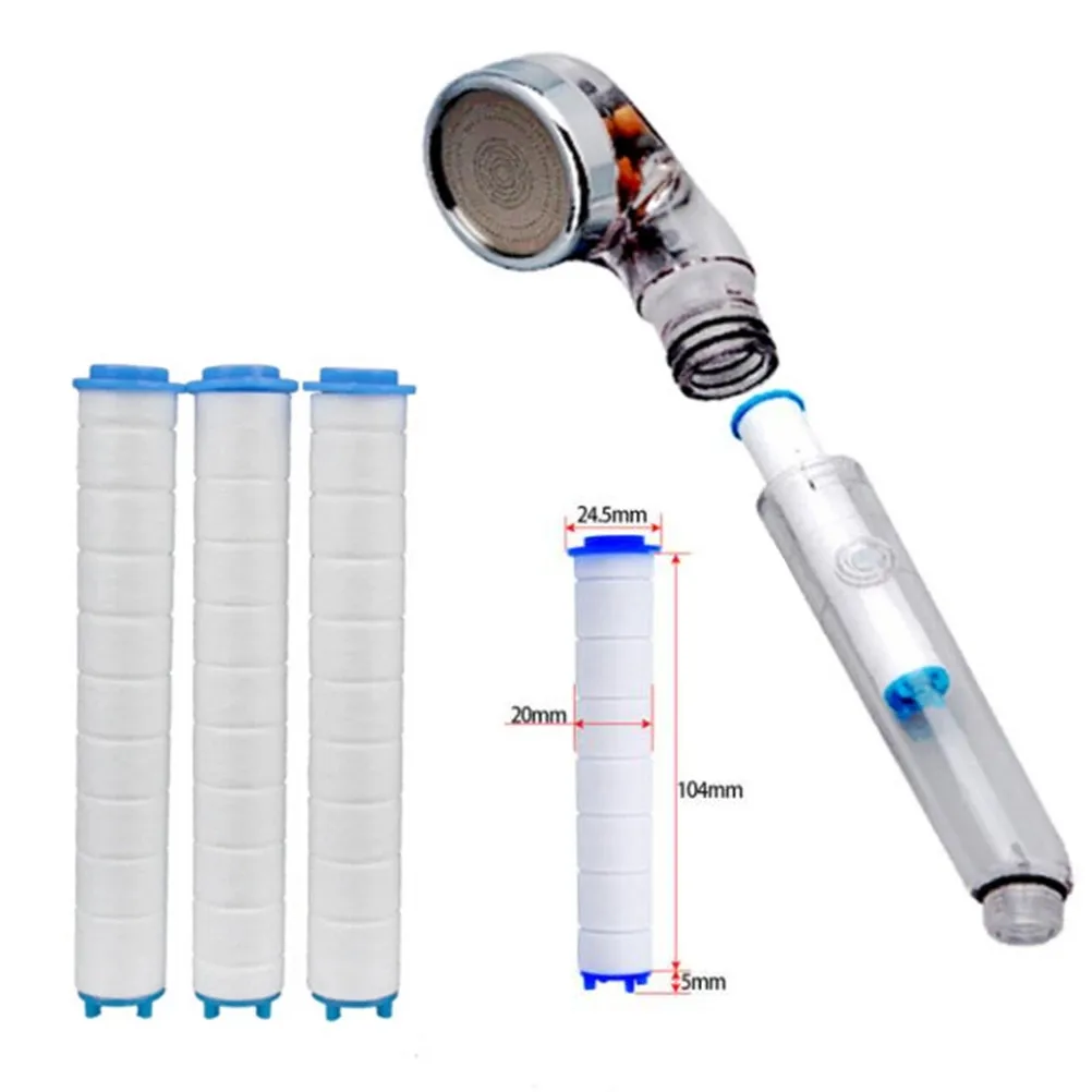 Shower Valve Cartridge - 2pcs Round PP Cotton Filter cartridge