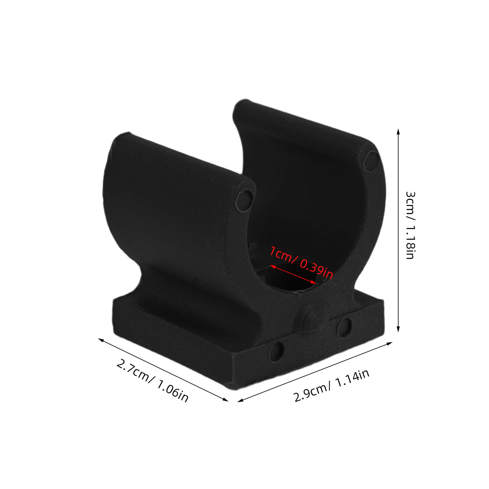 20Pcs Commode Chair Pipe Clamp - Plastic Pipe Clip recension och pris
