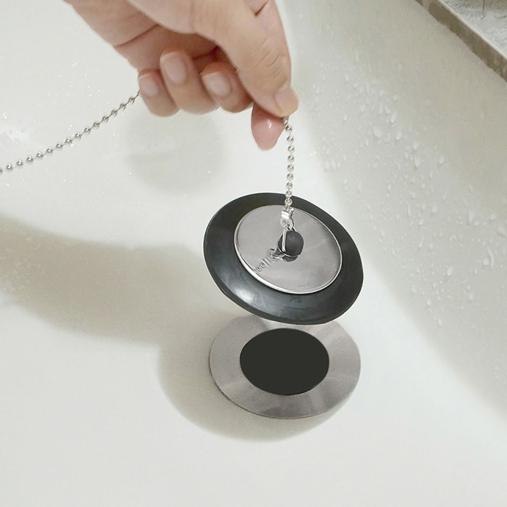 1Pcs New Rubber Tub Stopper Un - Drain Pipe Clip recension och pris