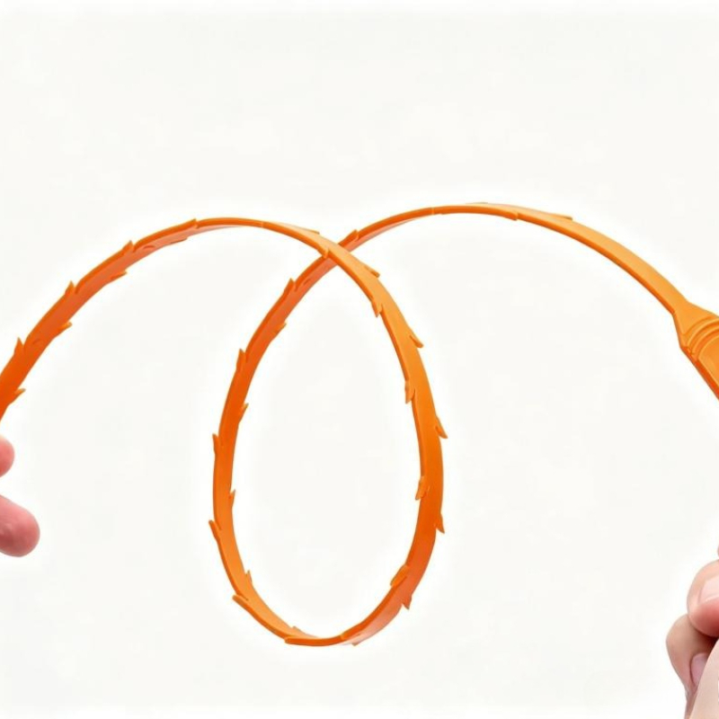 1/10PCS Drain Sewer Dredging T - Drain Snake Flexible recension och pris