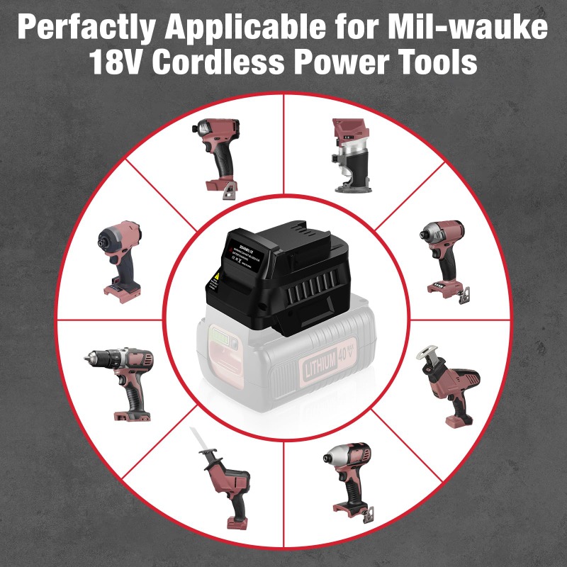 BD40MIL18 Power Tool Battery A - Black+Decker Tool Cordless recension och pris